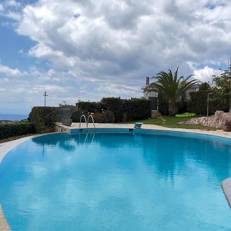 Endless Blue Villa Anavyssos Bagian luar foto
