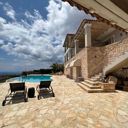 Endless Blue Villa Anavyssos Bagian luar foto
