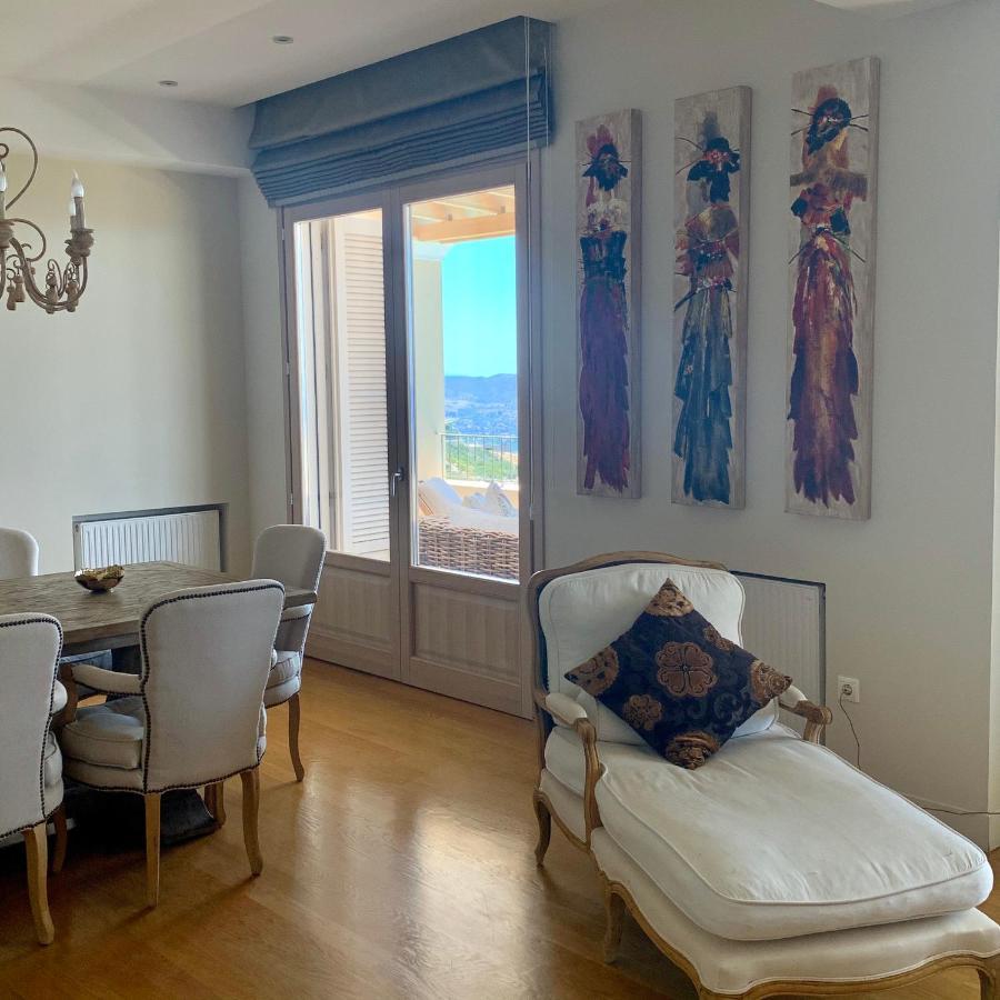Endless Blue Villa Anavyssos Bagian luar foto