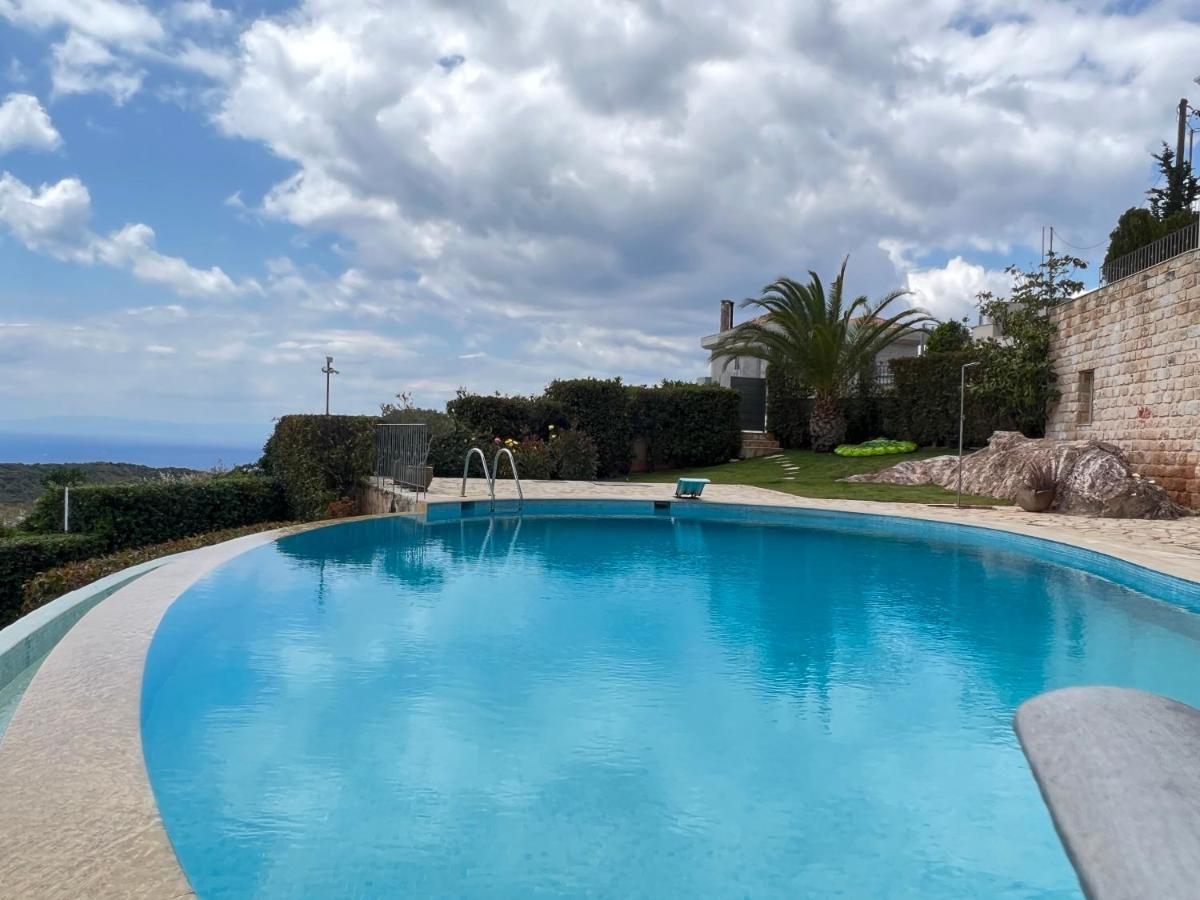 Endless Blue Villa Anavyssos Bagian luar foto