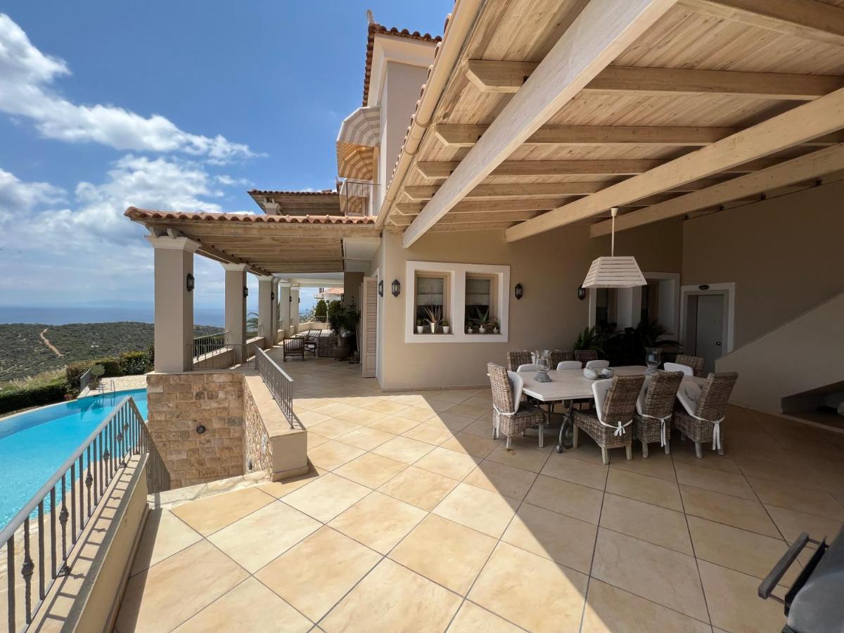 Endless Blue Villa Anavyssos Bagian luar foto