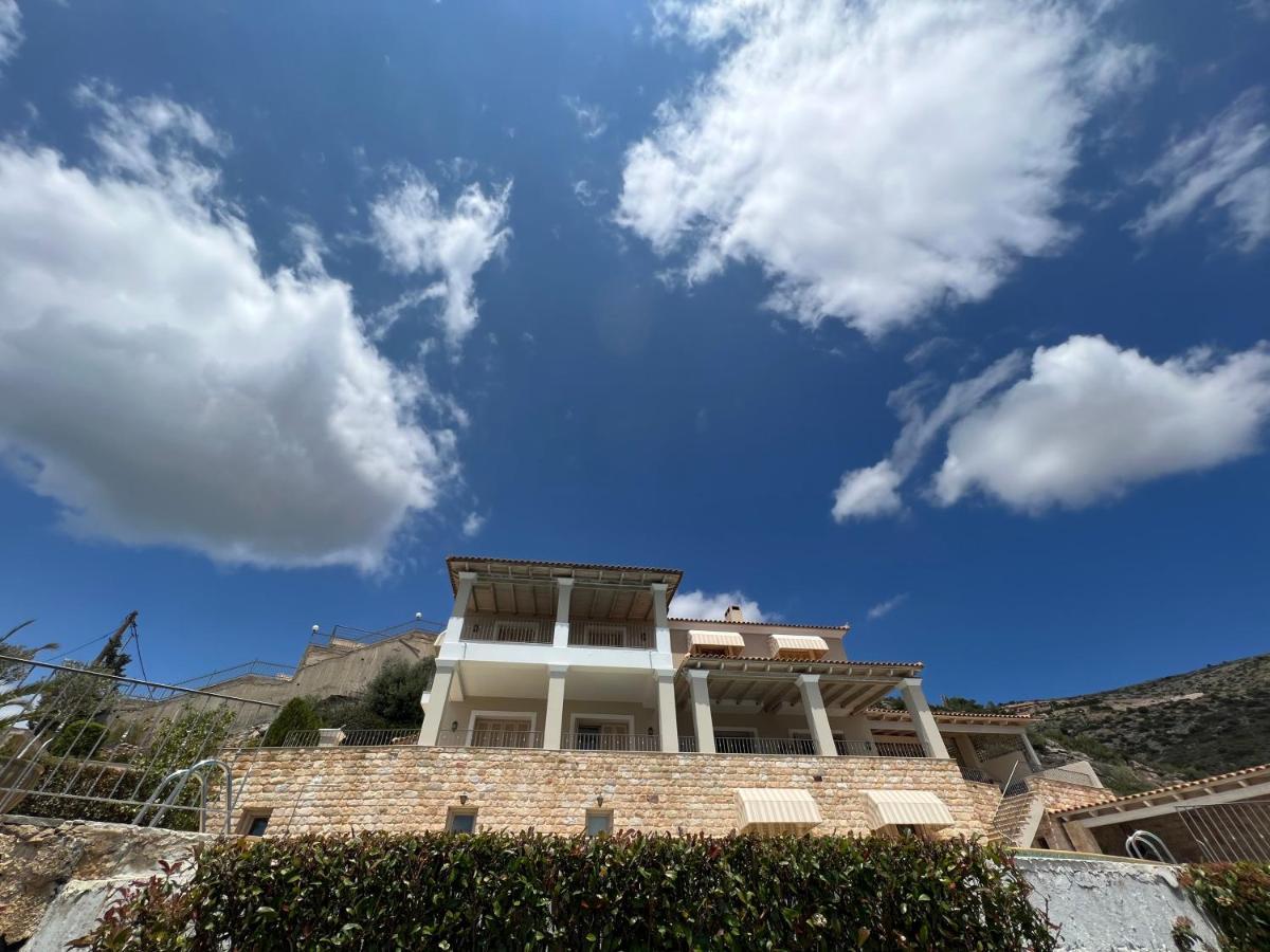Endless Blue Villa Anavyssos Bagian luar foto